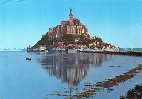 D040355 Le Mont Saint Michel. Manche. L Bedeutung des Marees Dans la Baie Est E