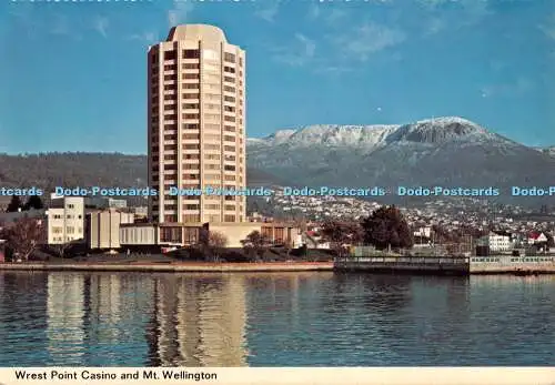 D043430 Wrest Point Casino und Mt. Gummistiefel. National View. Murfett Pty