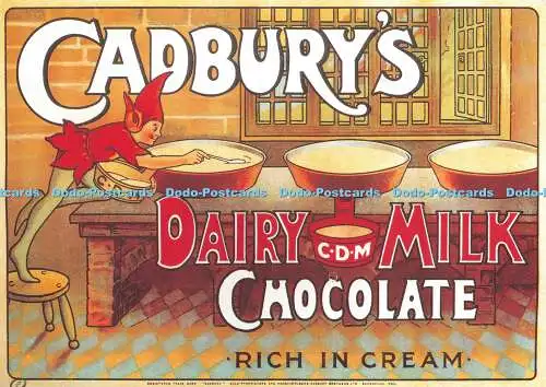 D041865 Cadbury. Milchmilchschokolade. Reich an Creme