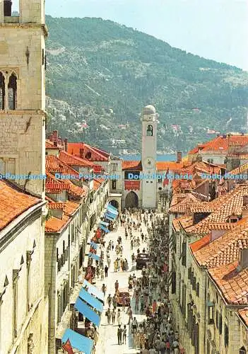 D043591 Dubrovnik. Niro Privredni Vjesnik. Turisticka Propoganda. 1985