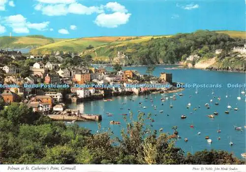 D038189 Cornwall. Polruan in St. Catherine Point. John Hinde. D. Edel