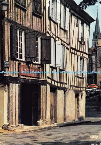 D043668 Bergerac. Dordogne. Les Vieux Quartiers. Maison Typique a Colombages. J.