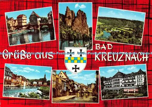 D042006 Grusse aus Bad Kreuznach. Michel. Krüger. Multi View