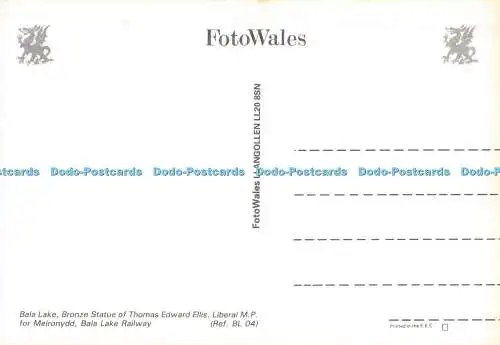 D045095 Bala. Nordwales. Balasee. Bala Lake Railway. FotoWales. Multi View