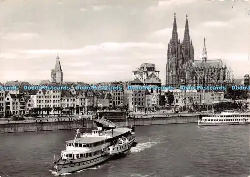 D042072 Köln am Rhein. Rheinufer. Bahnhofsbuchhandlung Gerhard Ludwig