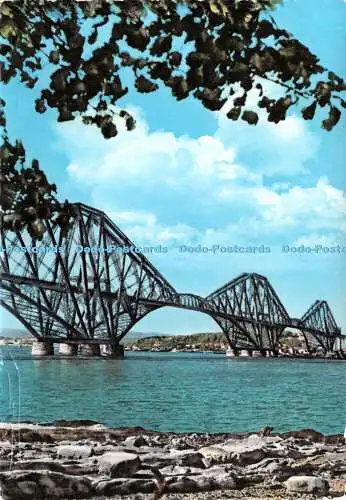 D043762 Die Forth Bridge von South Queens Ferry. John Menzies. A Glasgow Herald