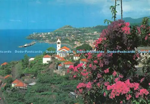D040755 Funchal. Madeira. Western View. Hans Huber