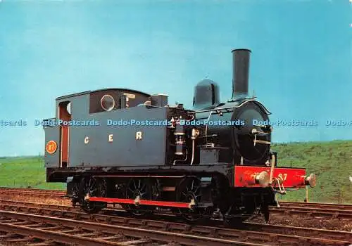 D038389 Tenderlok Nr. 87. Great Eastern Railway. J. Arthur Dixon. Ein Dickin
