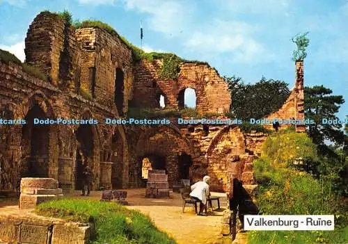 D045203 Valkenburg. Ruine. Van Leers. Fotodrukindustrie B.V. Nr. F. 87