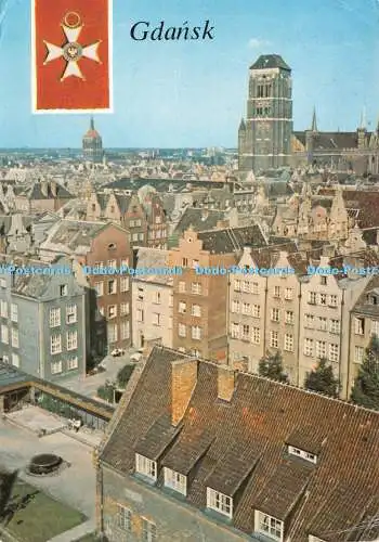 D042221 Danzig. Miasto Odznaczone. Krajowa Agencja Wydawnicza. S.R. Sadowski. 1