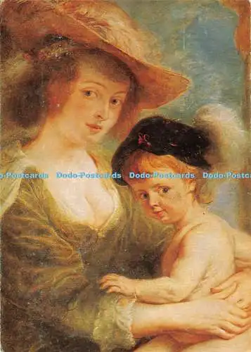 D044147 Helene Fourmant mit ihrem Sohn Fils. München. Alte Pinakothek. Wiechmann.