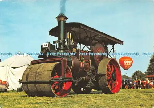 D038694 Burrell Dampfwalze 4041. Im Besitz und angetrieben von D. und S. Wing aus Welford