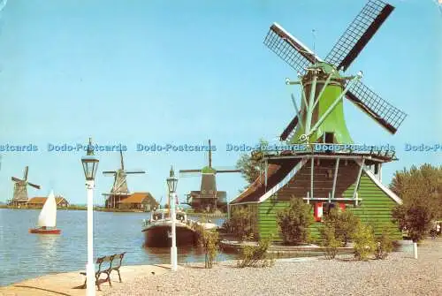 D045496 Holland. Zaandam. Zaansche Schans. Euro Karten