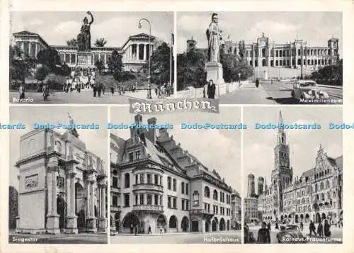D045519 München. Ludwig Simon. 1955. Multi View