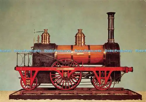 Personenzuglokomotive D038724. Der Typ 2. 2. 2. Wissenschaftsmuseum. The Campfield Pr