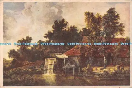 D038729 Hobbema. Watermolen. Moulin a Eau. N.V. Gestel und Zn. Eindhoven. Nr. 1