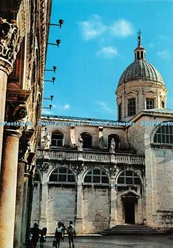 D044208 Dubrovnik. Kathedrale. Turistkomerc. Rotalcolor. Fotocolor Kodak Ektachro