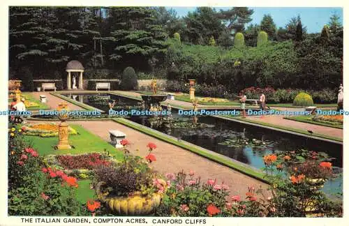 D045562 Der italienische Garten. Compton Acres. Canford Cliffs. PT2429