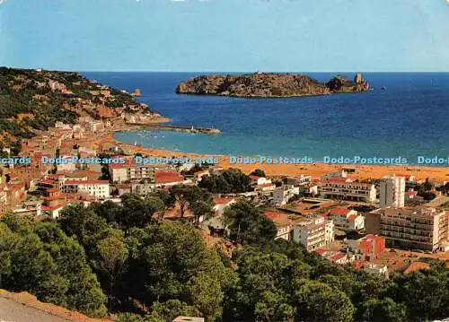 D044303 Costa Brava. Estartit. Vista General e Islas Medas. Campana Puig Ferran