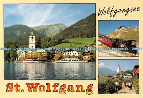 D042627 St. Wolfgang. Wolfgangsee. Sommer. Freizeit. Erlebnis. Risch Lau und Geb