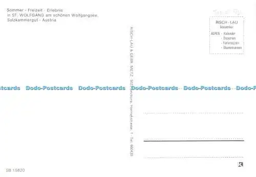 D042627 St. Wolfgang. Wolfgangsee. Sommer. Freizeit. Erlebnis. Risch Lau und Geb