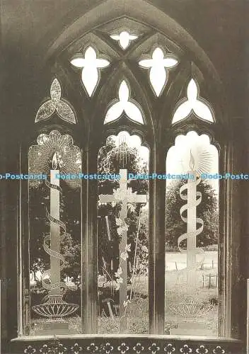 D038872 Dorset. Nikolaikirche. Moreton. John Hinde. Laurence Whistler. Alt