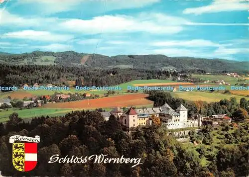 D044474 Schloss Wernberg. Missionskloster Schloss Wernberg. Bei Villach Kärnten