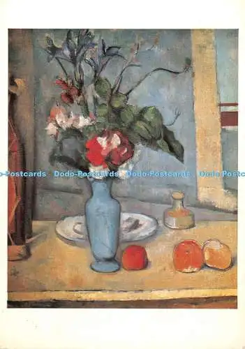 D042841 Lamelle. Musee de l Impressionnisme. Die blaue Vase. Paul Cezanne. Braun e