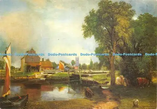 D045892 Dedham Mill. Victoria and Albert Museum. London. John Constable R.A. 17