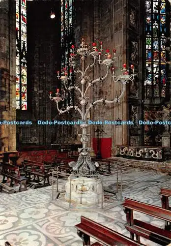D042908 Milano. Die Kathedrale. Kandelaber Trivulzio. Stich. Grafico Cesare Capel