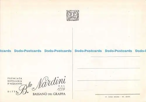 D046068 Il Ponte di Bassano. Premiata Distilleria D Acquavite. Ditta B. lo Nardi