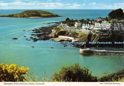 D046223 Cornwall. Hannafore Point und Looe Island. John Hinde. H. Gossler