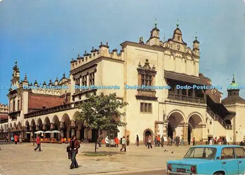 D046388 Krakau. Rynek Glowny. Sukiennice. XIV. XVI. Krajowa Agencja Wydawnicza.