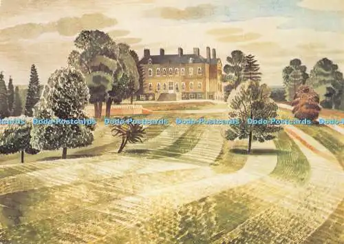 D047259 The Faringdon Collection Trust. Buscot Park. von Eric Revillious um 1946.
