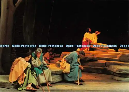 D047710 Passionsspiele. Oberammergau. Christus am Olberg. Jesus auf dem Berg des