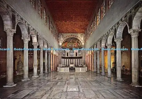 D048038 Roma. Basilica di S. Sabina. Interno. sec V. Ed. Ris. PP. Domenicani. Ma