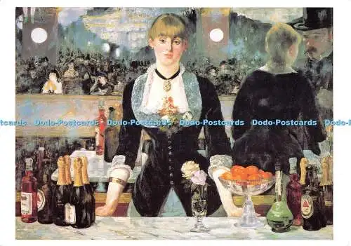 D049792 Eine Bar in den Folies Bergere. Courtauld Institute Galerien. Edouard Mane