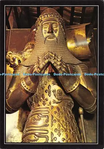 D049882 Der schwarze Prinz. Das vergoldete Bildnis von Edward. Der schwarze Prinz. Kathedrale