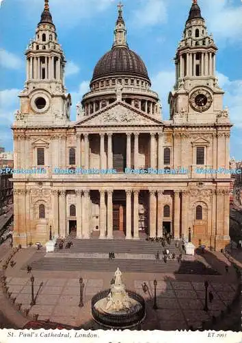 D049910 London. St. Paul Cathedral. Valentine