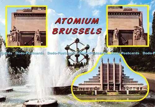 D048563 Atomium Brüssel. SOMINEX. Concessionaire exclusif des Reproductions ATO