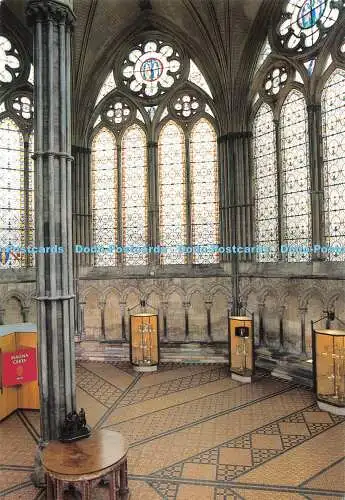 D050080 Kathedrale von Salisbury. Eine Innenansicht des Kapitels Ho aus dem 13. Jahrhundert