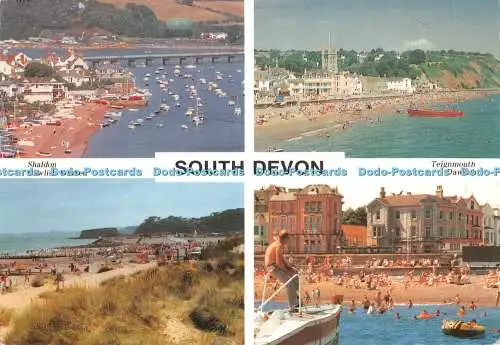 D051717 South Devon. Europa Karten. Neill Metcalfe. Golden Shield. Multi View