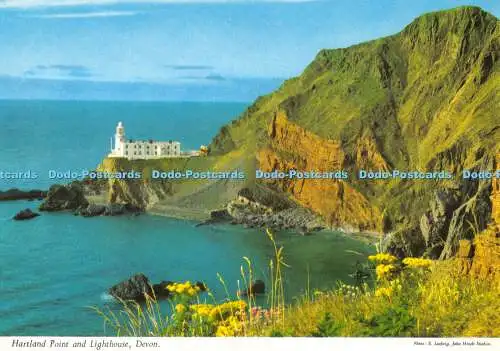 D048923 Hortland Point und Leuchtturm Devon. 2DC78. John Hinde