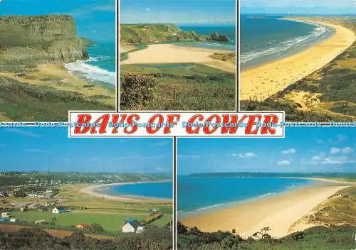 D051770 Bays of Gower. Lachs. 1998. Multi View