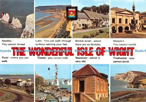 D051786 Die wunderbare Isle of Wight. Nahe. 1980. Multi View