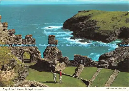 D051828 King Arthurs Castle. Tintagel. Cornwall. Hinde. 2DC87