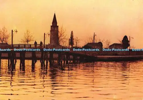 D049024 Burano Ve II Ponte Lungo. Ed. Rossi Agostino. 371. 41. Foto Ghedina