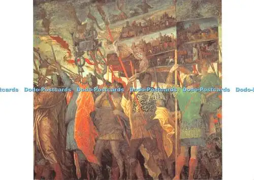 D051854 Andrea Mantegna um 1431 1506. Die Triumphe von Caesar I. Die Trompeter p