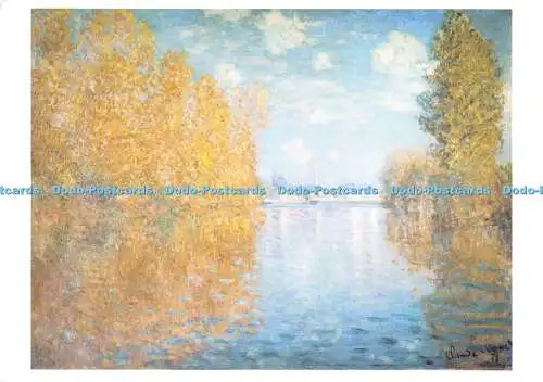 D049058 Autumn Effect at Argenteuil 1873. Claude Monet. Courtauld Gallery. Hof