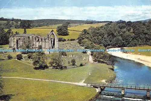 D049096 Bolton Abbey Yorkshire. Bertram Unne. Yk. 1143. J. Arthur Dixon